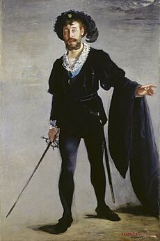 Edouard Manet Faure as Hamlet