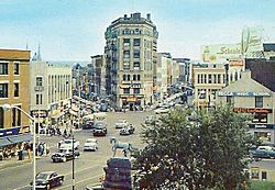 Exchange Place Waterbury 1950s