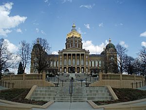 Iowa State Capitol April 2010