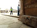 Lord ganesha sculpture in qutub