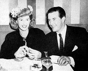 Mal and Ray Milland 1942