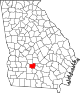 State map highlighting Turner County