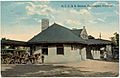 PostcardRRStationBenningtonVT1913