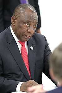 President of South Africa MC Ramaphosa speaks to Russian President (28 June 2019)