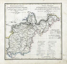 Saint Petersburg Governorate 1820