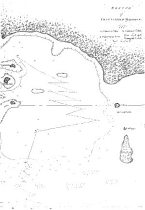 Sketch of Tongataboo Harbour 1777