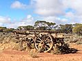 Wagon in Gawler Ranges