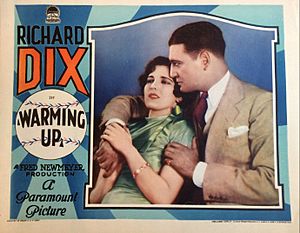 Warming Up lobby card