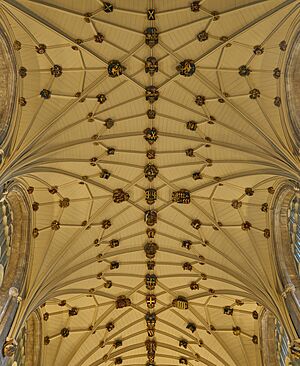 Winchester Cathedral prebystery vault