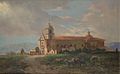 "Mission San Luis Rey de Francia" (Christian Jörgensen, c. 1910; oil on canvas)