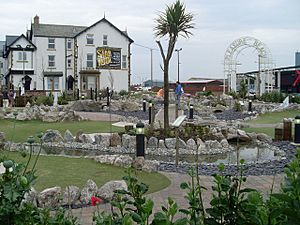 Adventure golf by Blackpool Pleasure Beach - geograph.org.uk - 1385432