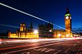 Big Ben after sunset