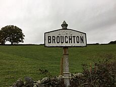 C5009 Sign, Broughton