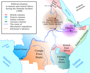 Fashoda Incident map - en