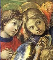 Filippino lippi, apparizione, 05