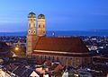 Frauenkirche München abends