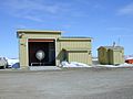 Hydrogen balloon at upper air