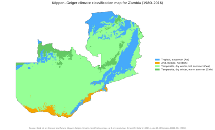 Koppen-Geiger Map ZMB present