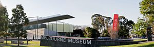 Melbourne Museum in Carlton Gardens.