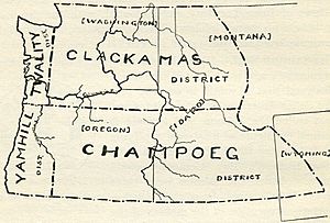 Oregon provisional districts 1843