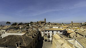 Skyline, with the Cathedral at the centre.