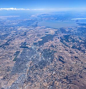 Petaluma aerial