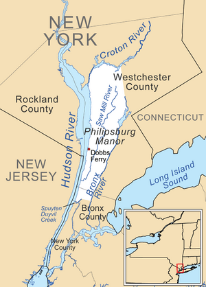 Philipsburg manor map