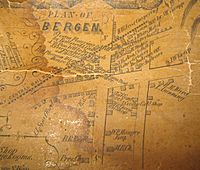 PlanOfDowntownBergen1854