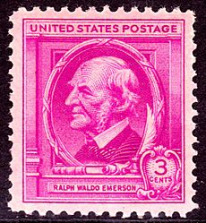 Ralph Waldo Emerson 1940 Issue-3c