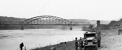 Remagen Bridge side view