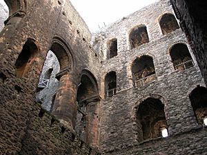 Rochester Castle Interior