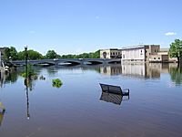 Rock river flood FtAtkinson