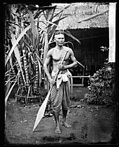 Siamese boatman, Siam (Thailand). Wellcome L0055805