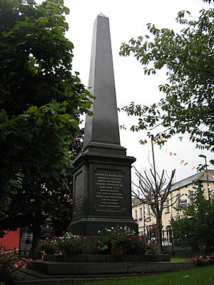 Statue for Robert Halpin in Wicklow