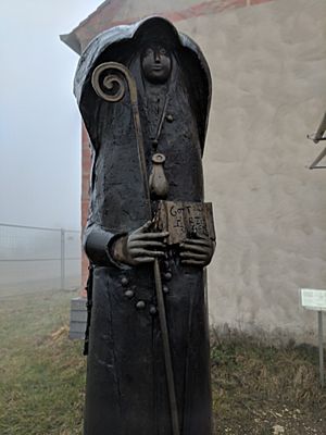 Statue of St Walpurga 