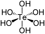 Telluric acid.svg