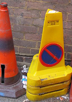 Traffic cones london