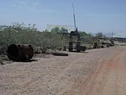 Wickenburg Vulture Mine-Mine equipment