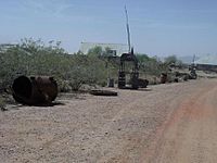 Wickenburg Vulture Mine-Mine equipment