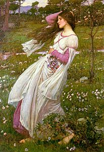 Windswept by John William Waterhouse