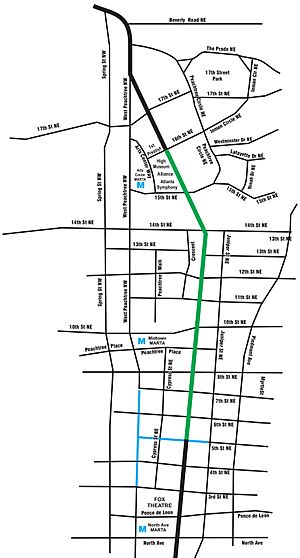 2013 Children's Christmas Parade route