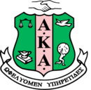 The official crest of Alpha Kappa Alpha.