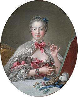 Boucher, François - Marquise de Pompadour at the Toilet-Table