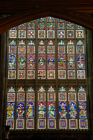 Canterbury stained glass 7379