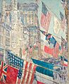 Childe Hassam - Allies Day