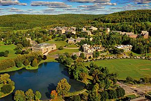 Colgate University Campus Aerial