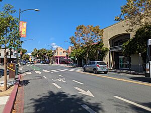 College Ave in Rockridge