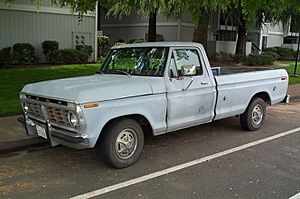 Ford pickup side