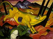 Franz Marc-The Yellow Cow-1911