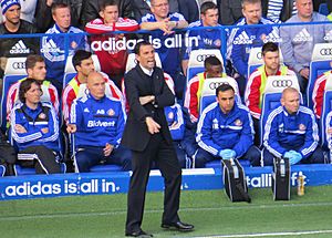 Gus Poyet v Chelsea